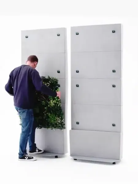 Vistafolia Modular Green Wall Partitions - Presentation Media