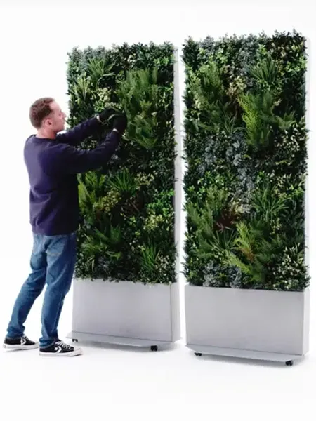 Vistafolia Modular Green Wall Partitions - Presentation Media