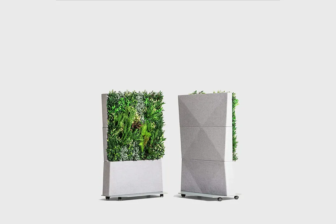 Vistafolia Modular Green Wall Partitions - Presentation Media