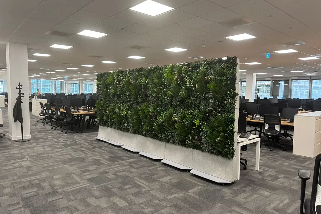 Vistafolia Modular Green Wall Partitions - Presentation Media