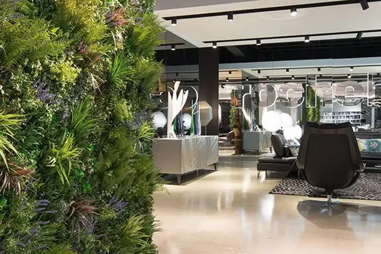 Vistafolia artificial green wall panels - Presentation Media